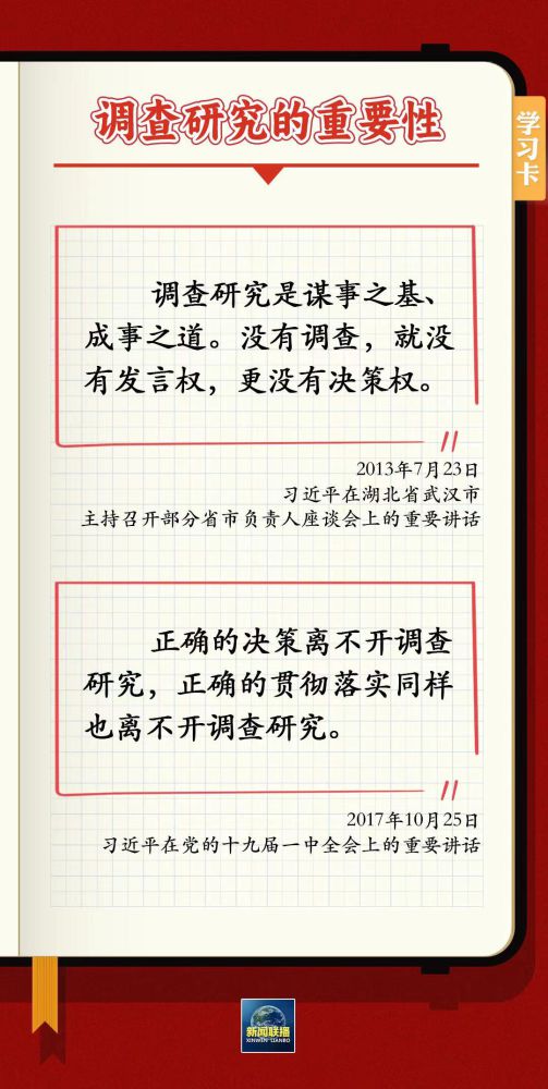 學(xué)習(xí)卡丨如何深入調(diào)查研究？跟總書記學(xué)習(xí)&ldquo;五字訣&rdquo;