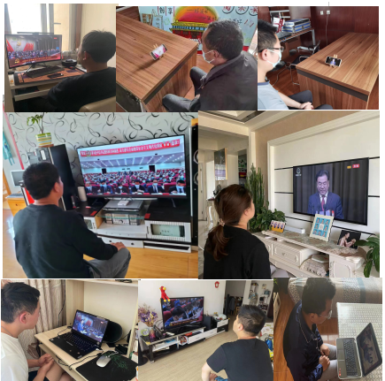 物產(chǎn)汽貿公司黨員干部職工觀看中國共產(chǎn)黨青海省第十四次代表大會開幕式