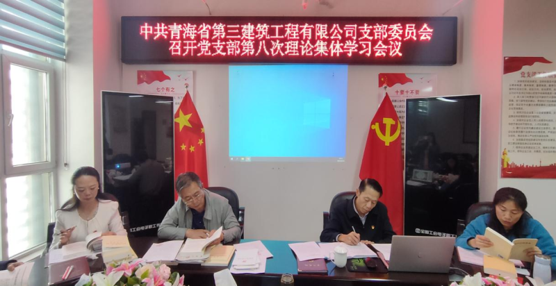 三建公司黨支部召開(kāi)第八次理論集體學(xué)習(xí)會(huì) ----集團(tuán)黨委委員、紀(jì)委書(shū)記講主題教育專題黨課