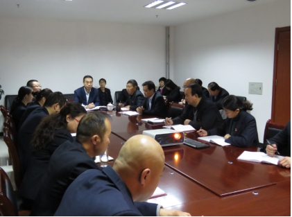 集團黨委成員、紀委書記李志明來我司宣講黨的十九大精神